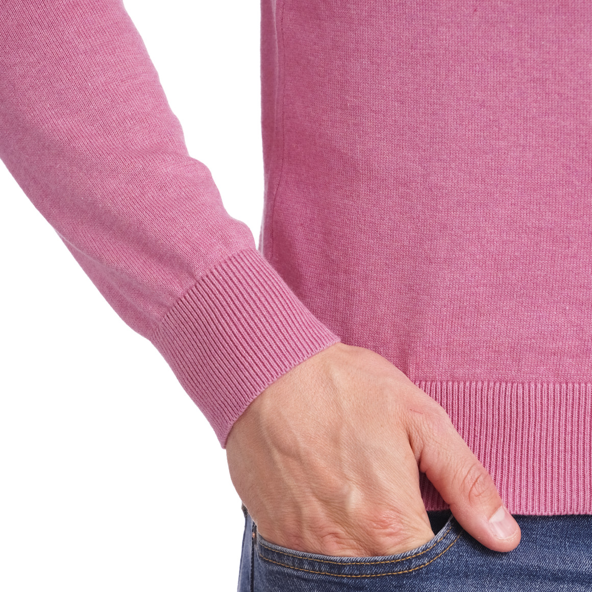 Herren Feinstrickpullover mit Rundhals
