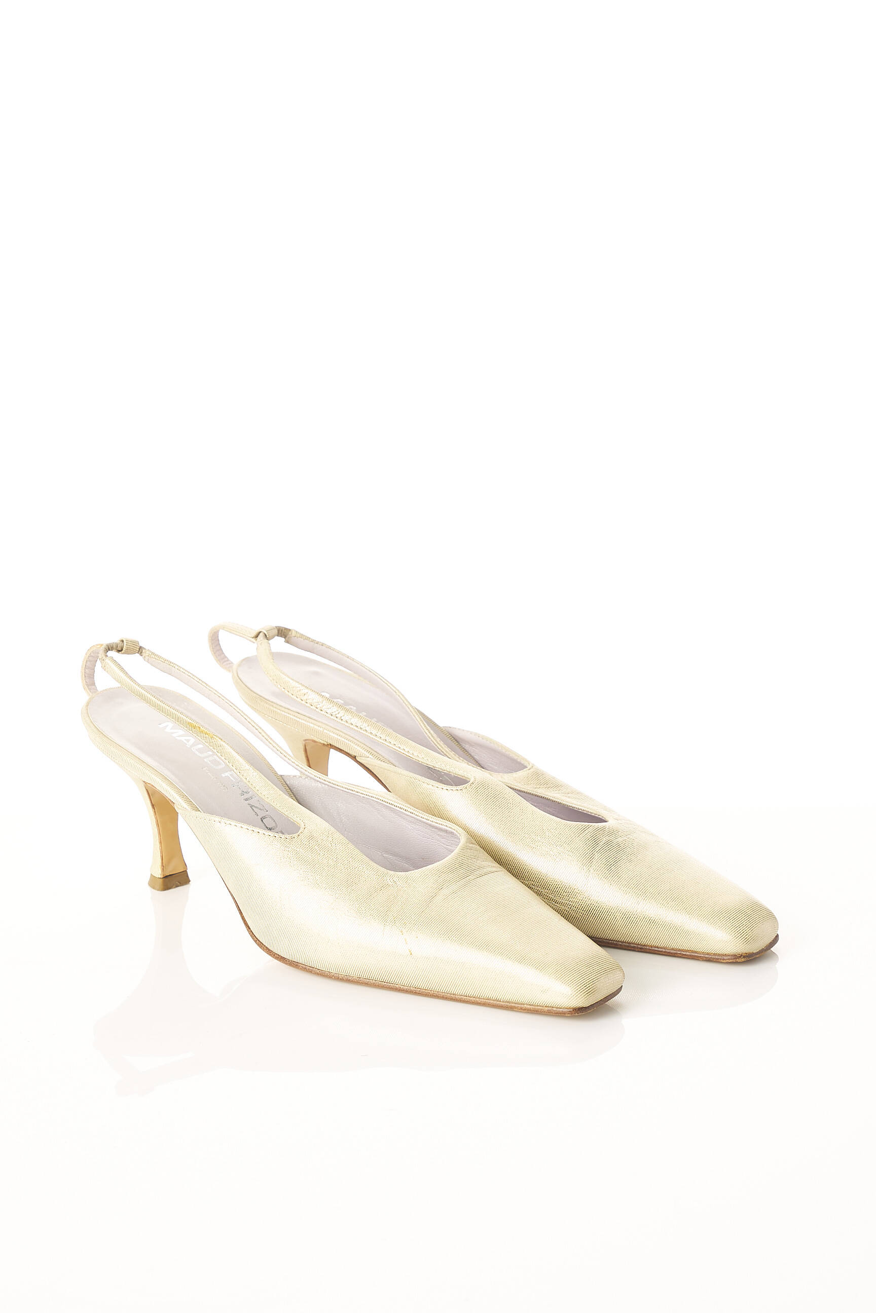 Maud Frizon Sandales Nu Pieds Femme couleur beige
