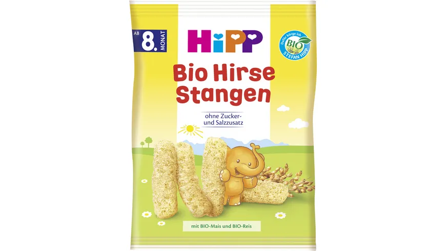 HiPP Knabberprodukte: Bio Hirse Stangen 30 g