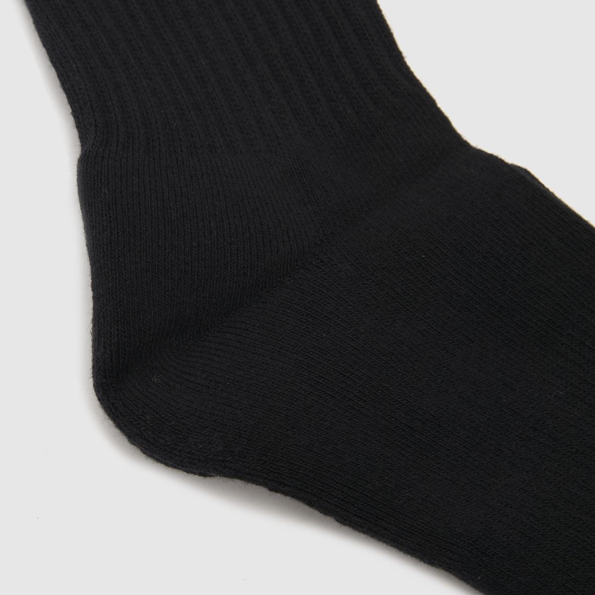 New Balance – Svarta essentials-strumpor med rund hals, 3-pack