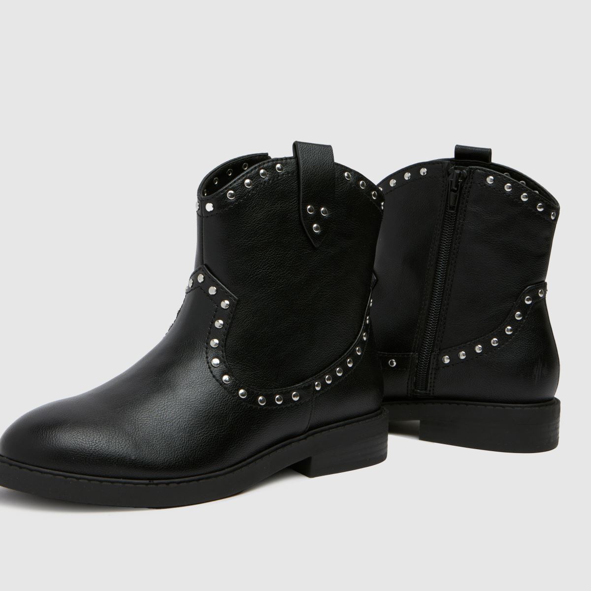 Schuh svarta kaktus westernstövlar för flickor och ungdomar