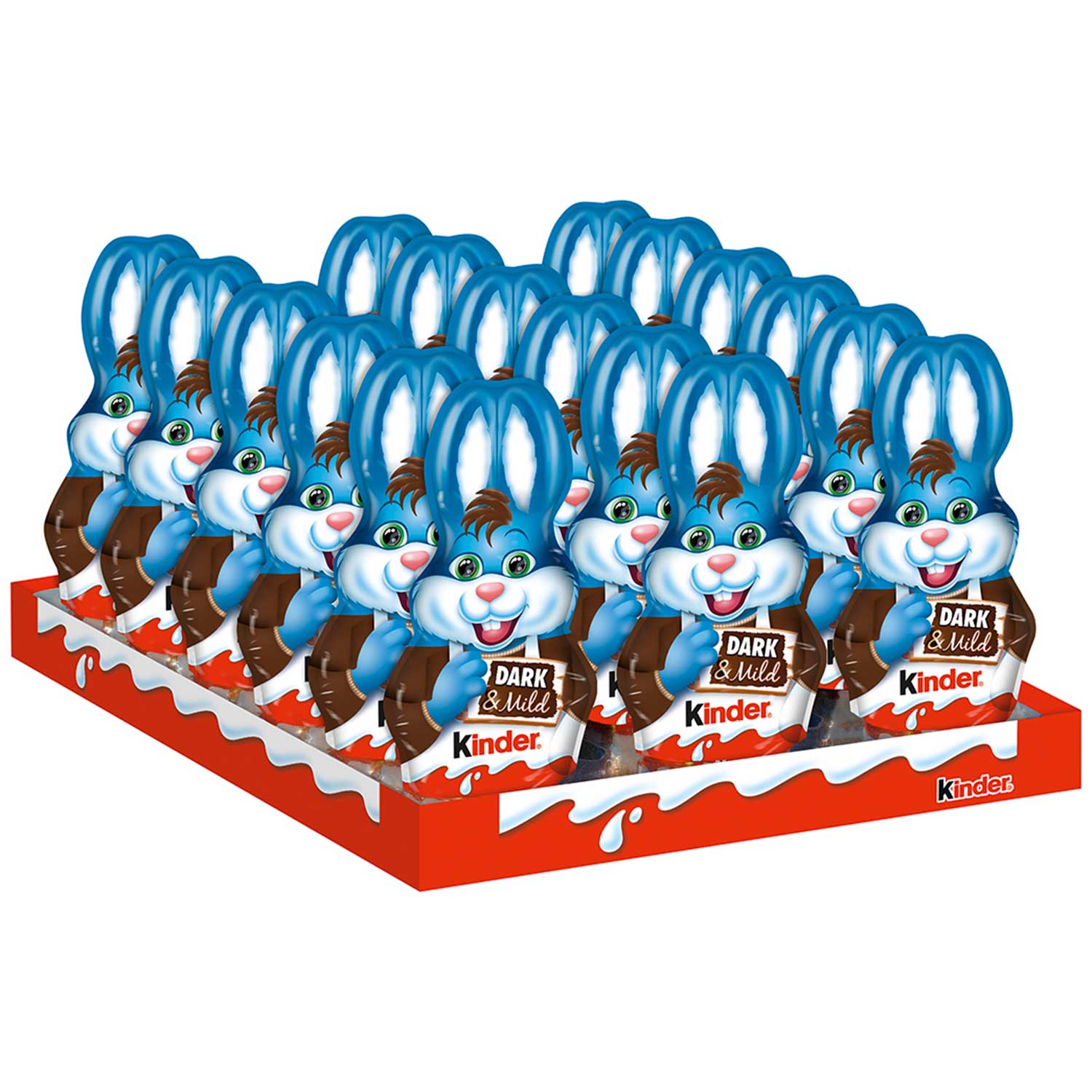 kinder Schokolade Hase Dark & Mild 110g