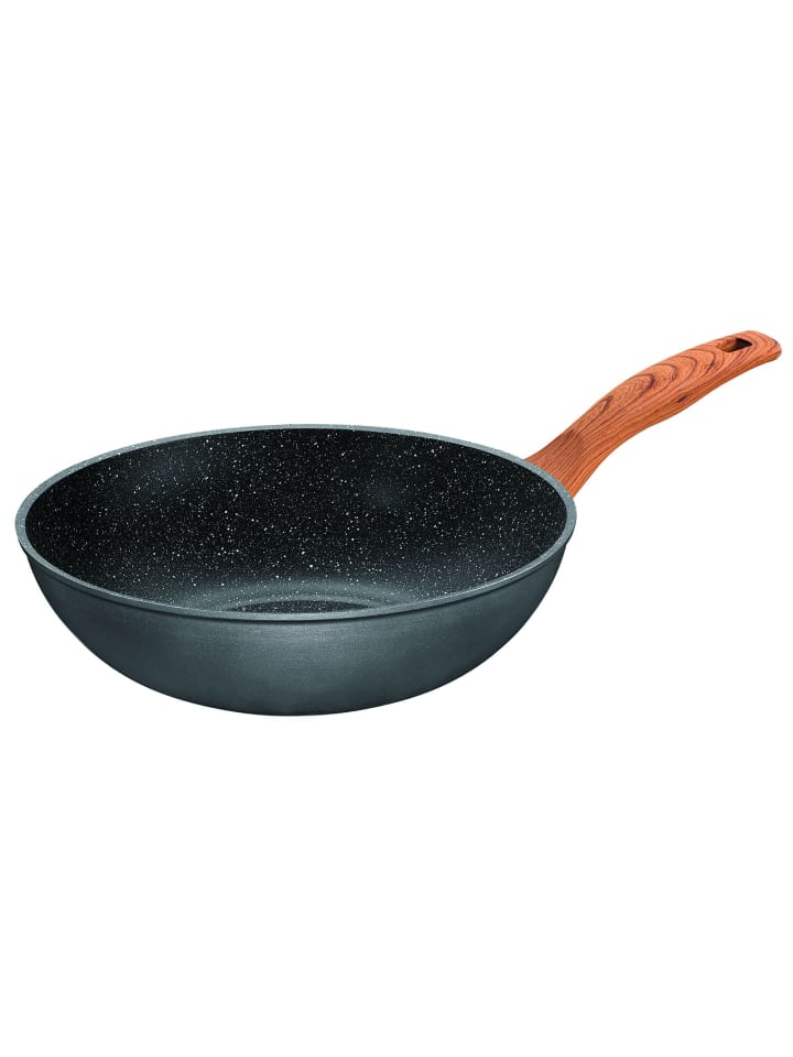 Stoneline Wok 30 cm in Anthrazit günstig kaufen Ø 30 cm