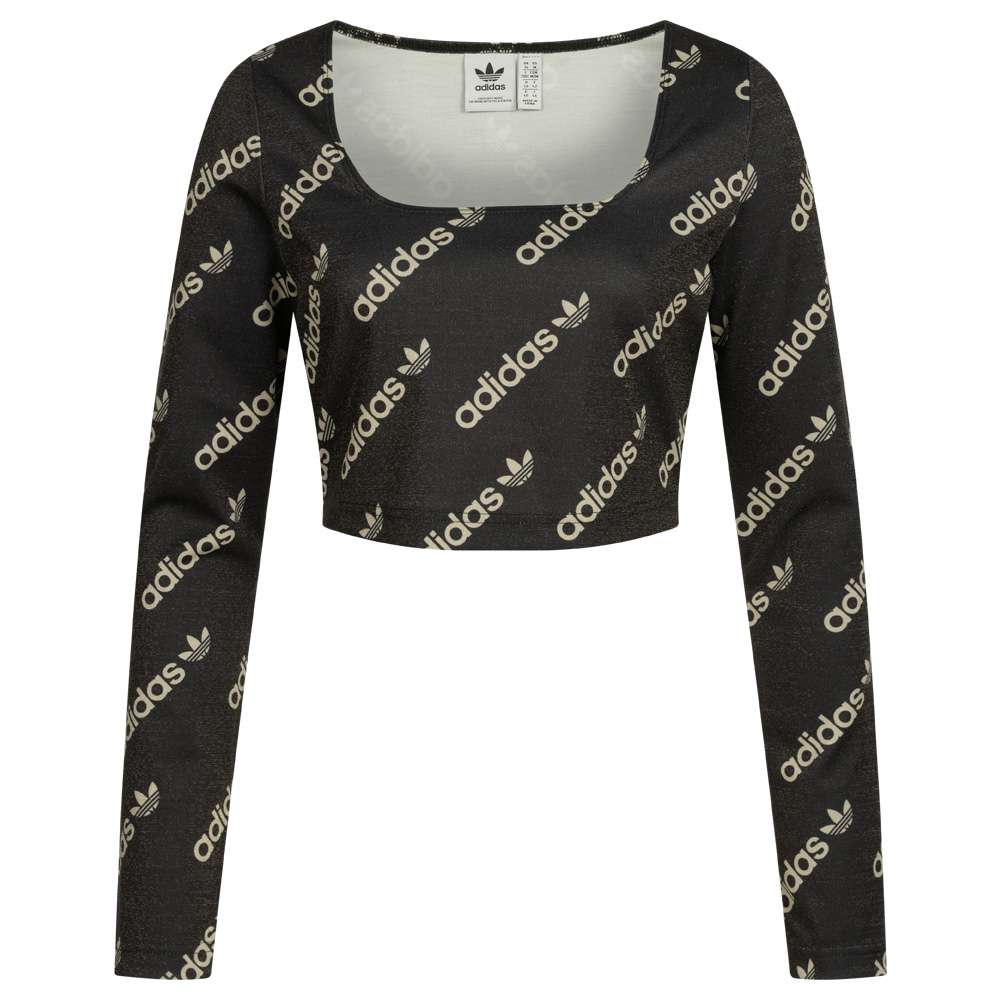 adidas Originals Damen Langarm Crop Top HM4894