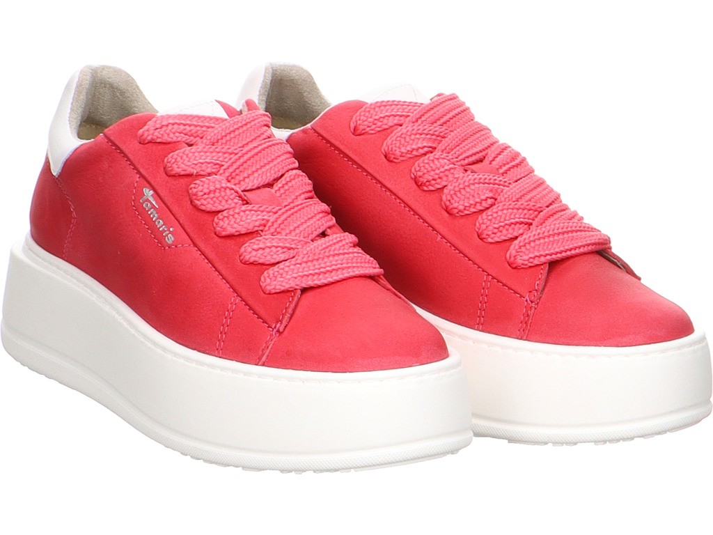 TAMARIS Freizeit Schnürer lila/pink