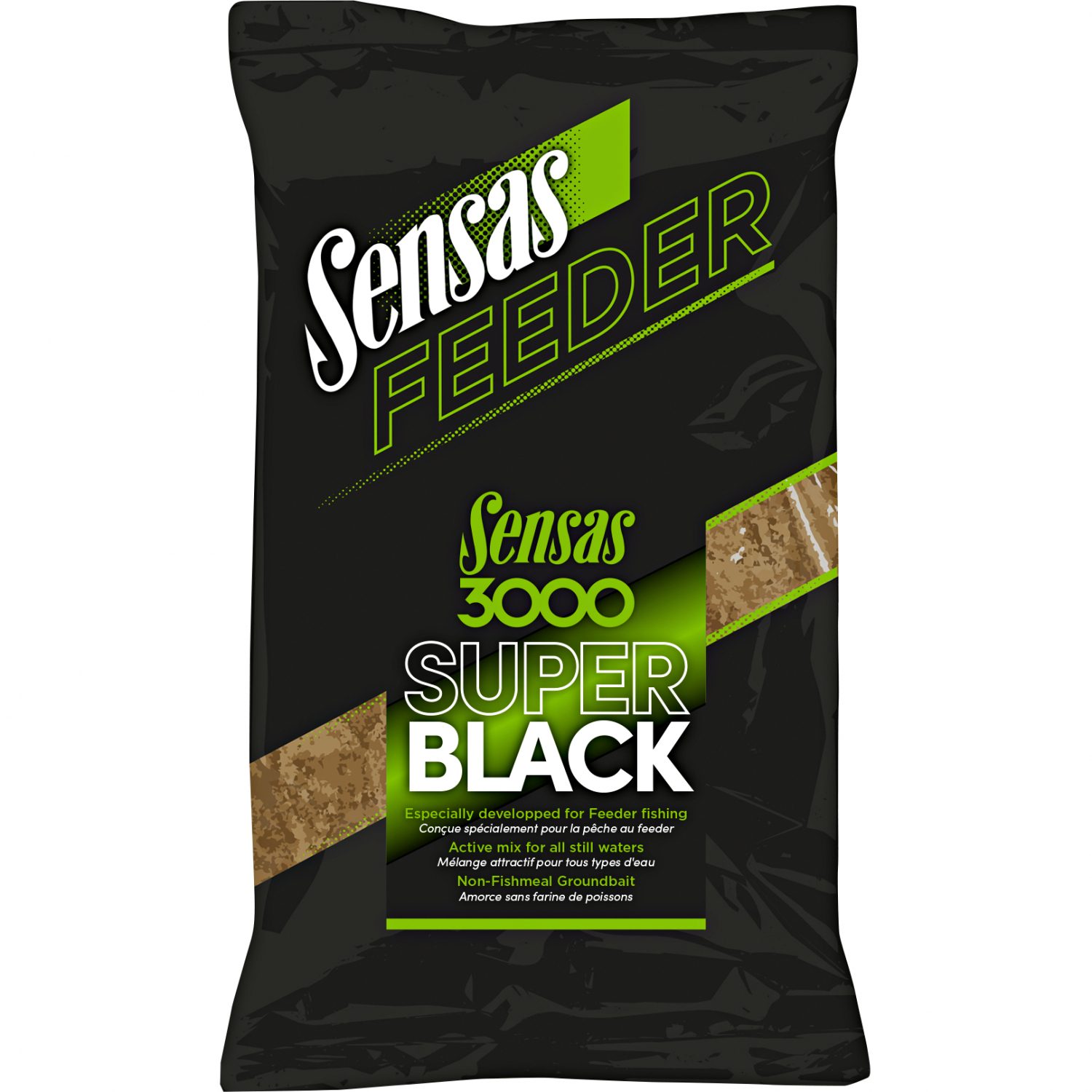 Sensas Lockfutter Feeder 3000 (Super Black)