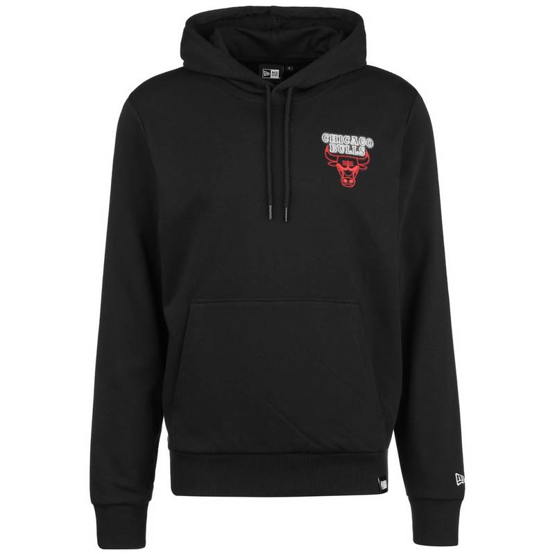 New Era NBA Chicago Bulls Neon Hoodie Herren