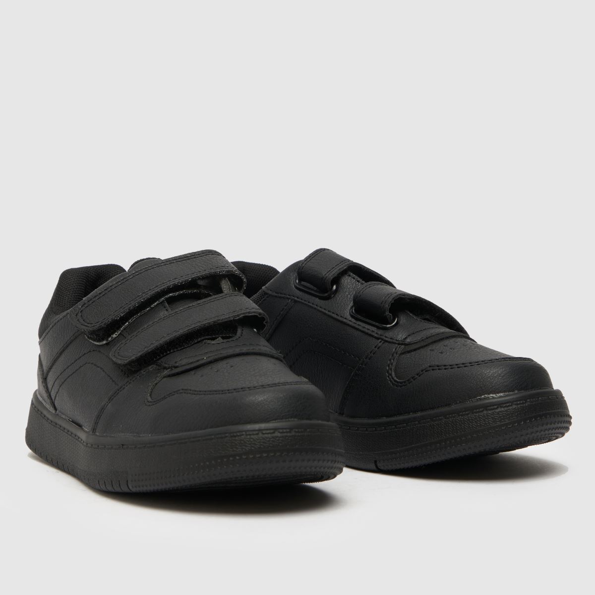 Schuh fekete gép fiú junior edzőcipők