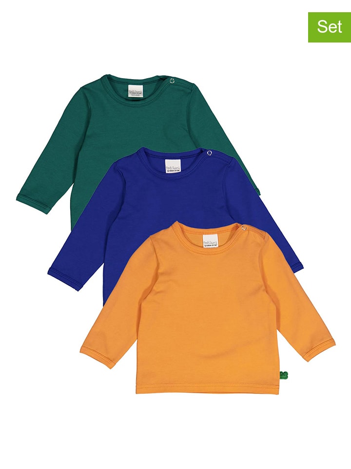 Fred´s World by GREEN COTTON 3er-Set: Longsleeves 