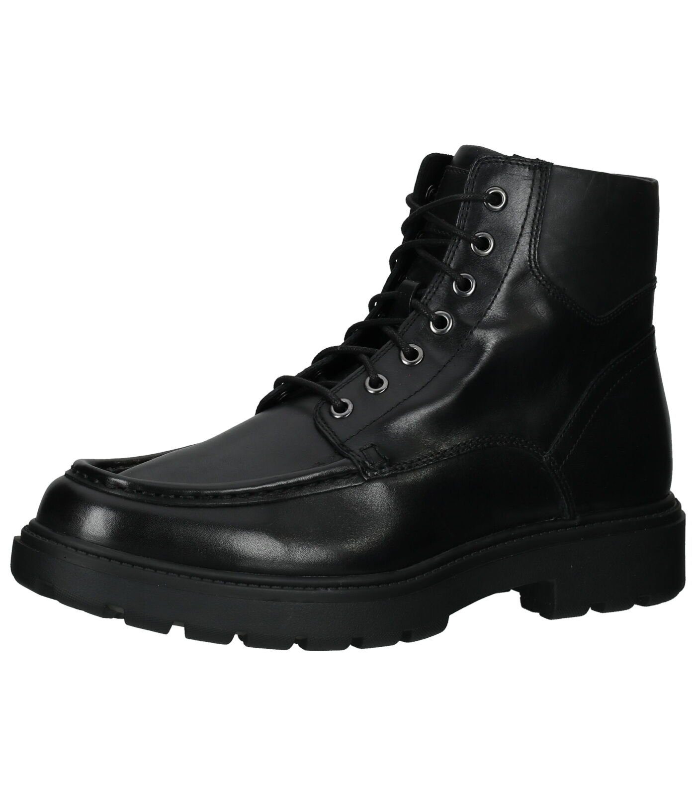 Geox Stiefelette Leder Schnürstiefelette