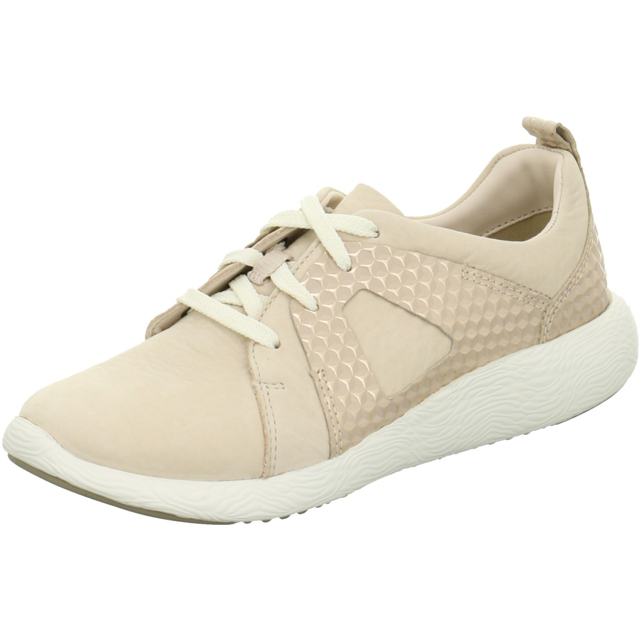 CLARKS Freizeit Schnürer beige WOMENS