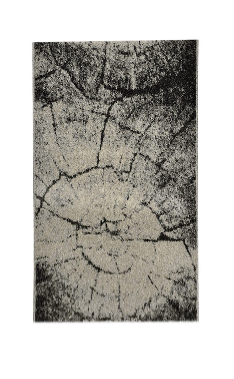 Läufer Läufer Flurläufer Modern für Vorzimmer, Küche - Grau, Mazovia, 60 x 100 cm, Kurzflor, Meterware, Höhe 10 mm, Kurzflor - niedrige Florhöhe