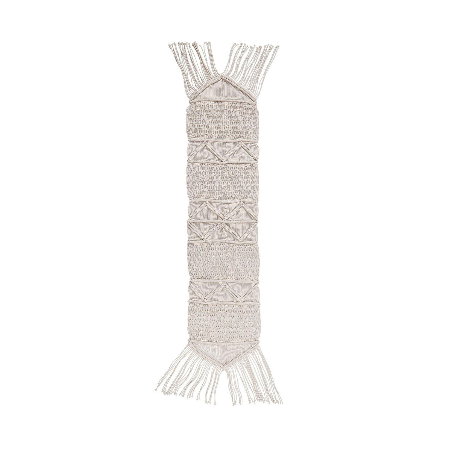 MACRAMÉ Tischläufer L 180 x B 35cm