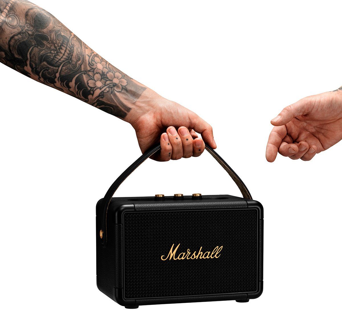 Marshall Kilburn II Portable Bluetooth-Speaker (Bluetooth, aptX Bluetooth, 36 W)