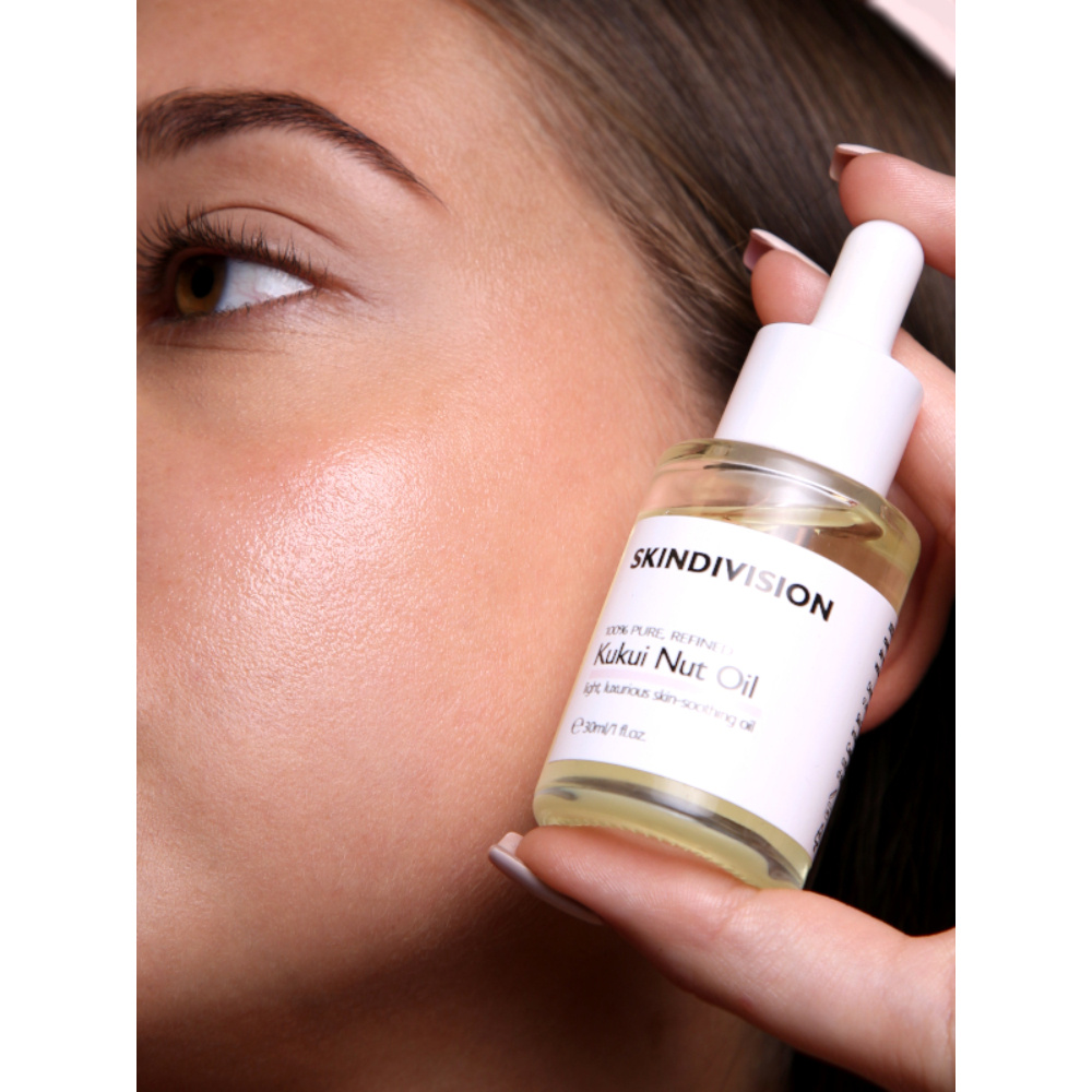 skindivision 100% d'huile de noix de Kukui pure huile multi-usages