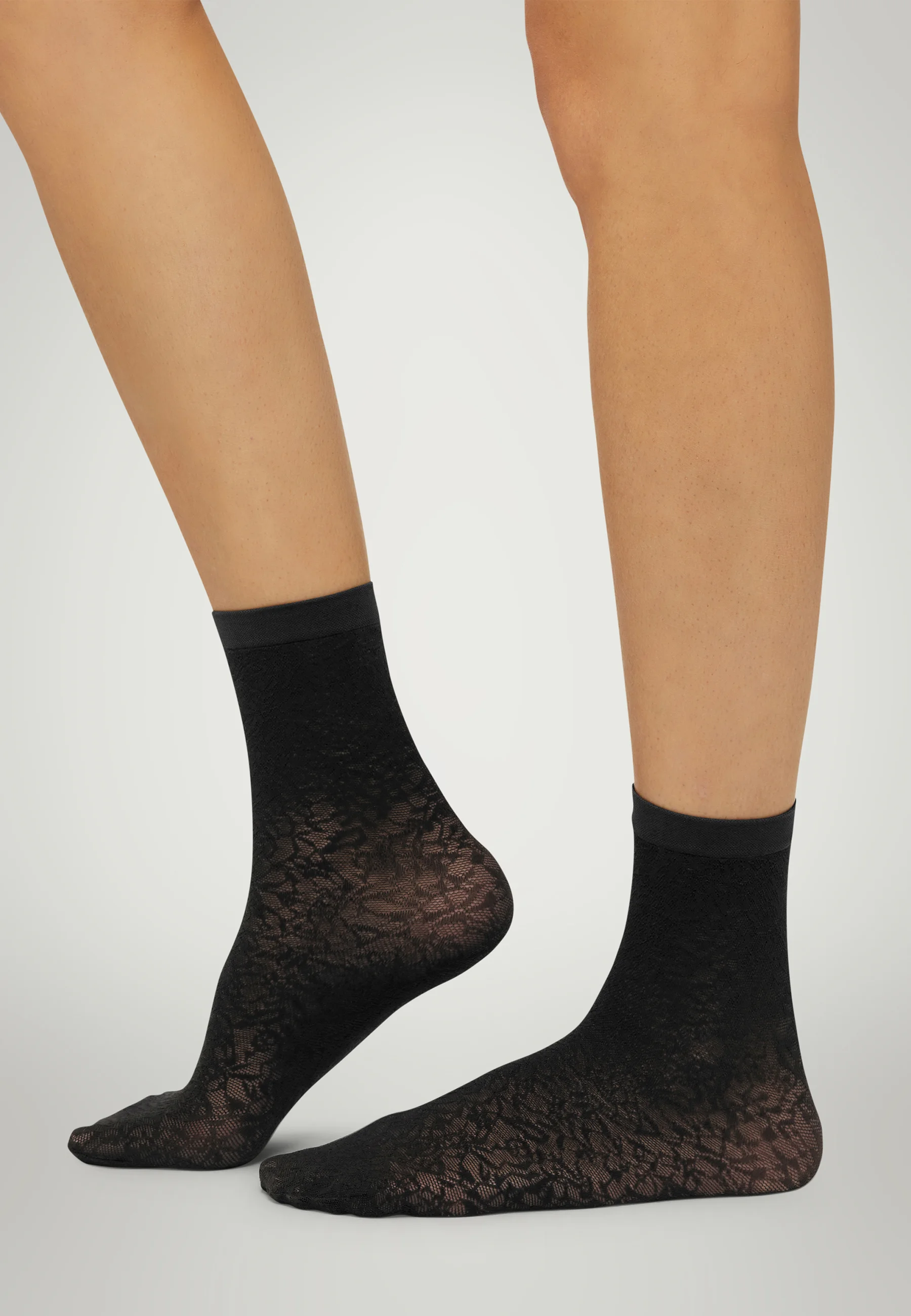 Wolford FLORAL JACQUARD - Calcetines