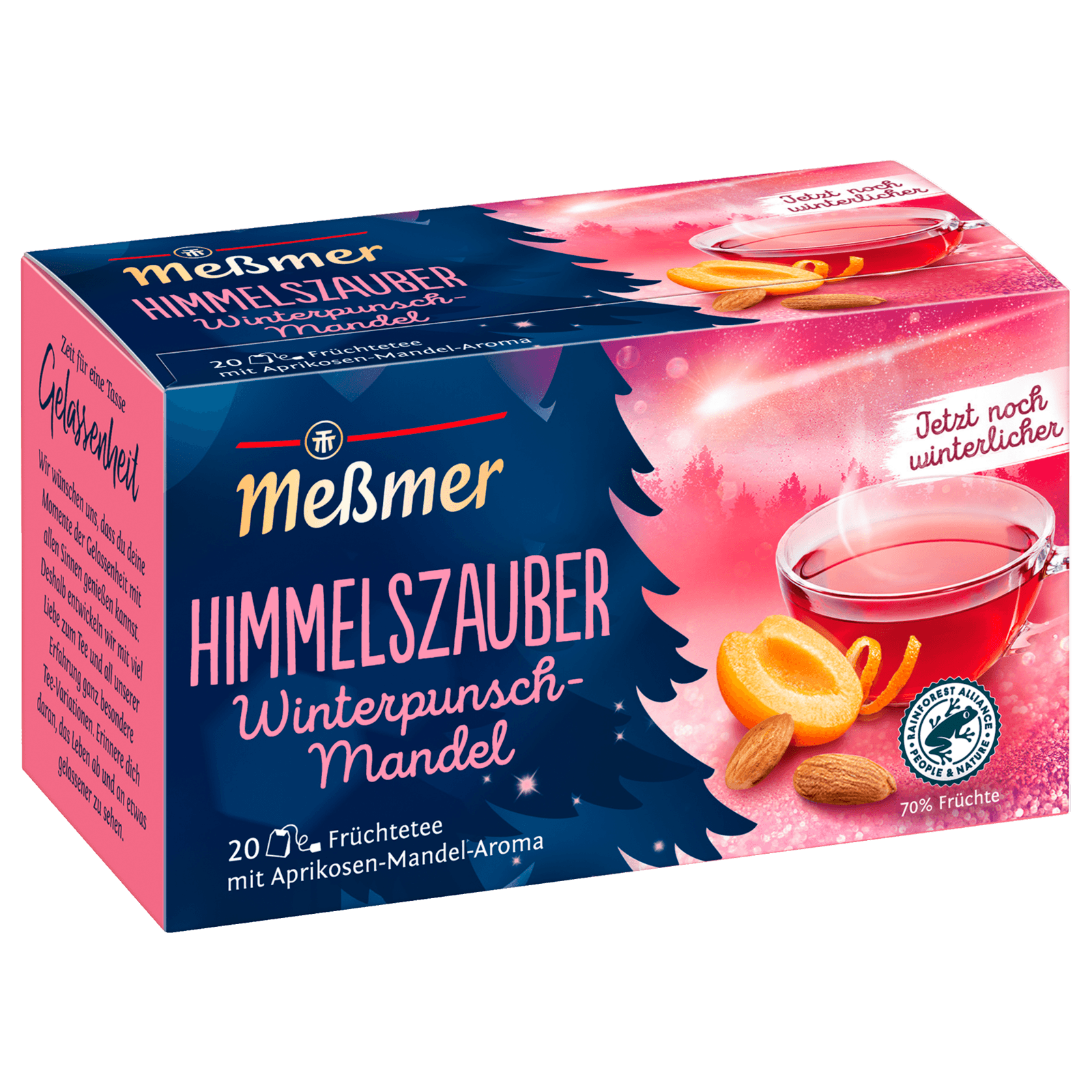 Meßmer Himmelszauber Winterpunsch-Mandel 55g, 20 Beutel