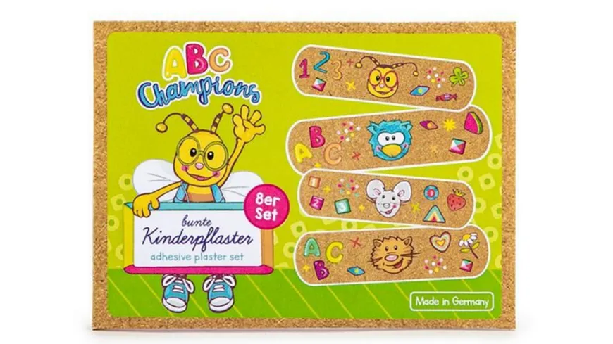 TRENDHAUS ABC Champions Pflaster-Set 8teilig
