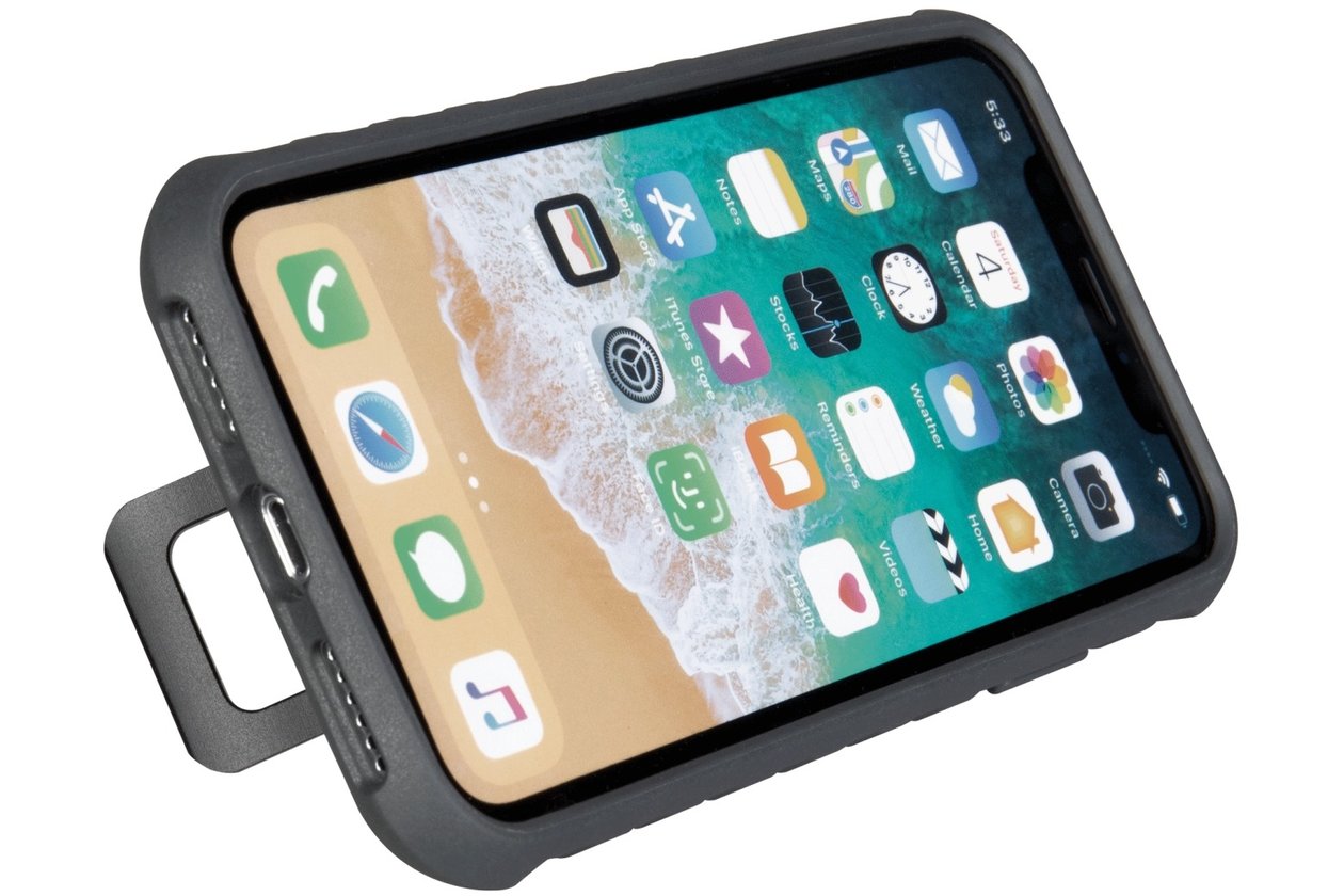 Topeak RideCase fu00fcr iPhone 11 mit Halter
