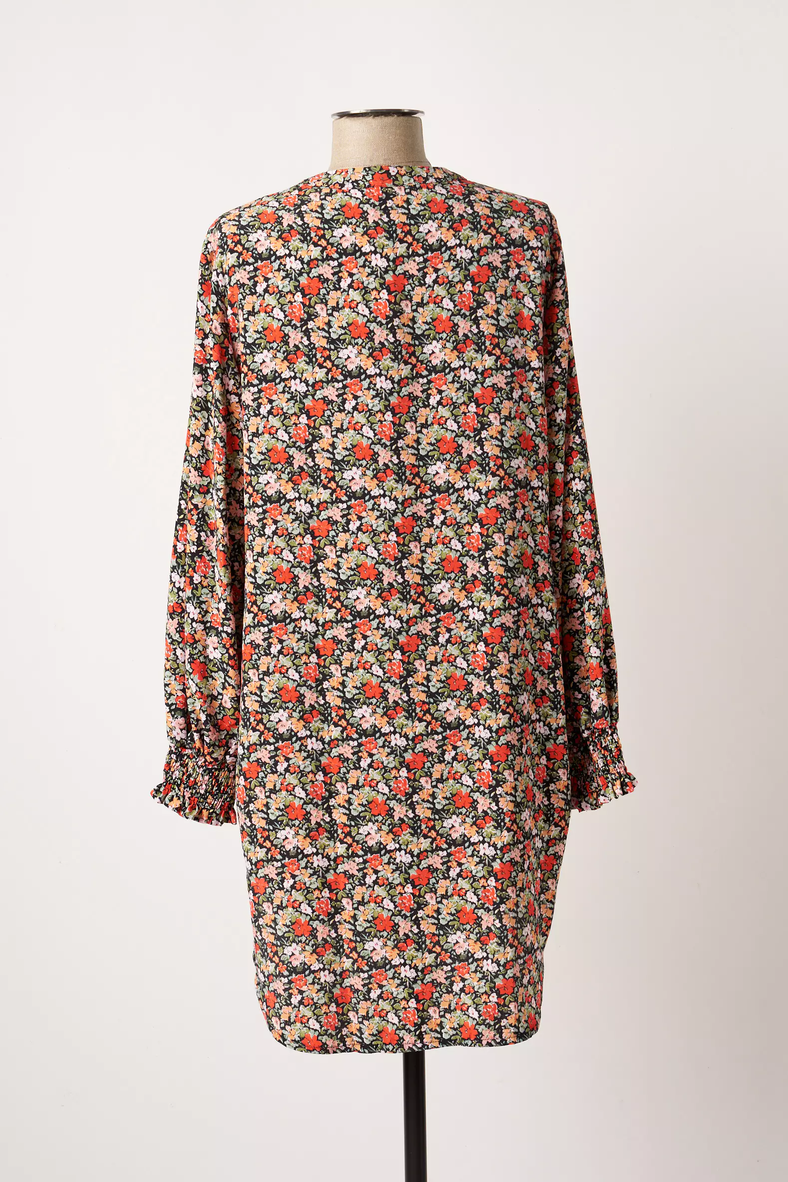 Emma Ella Robes Mi Longues Femme couleur rouge