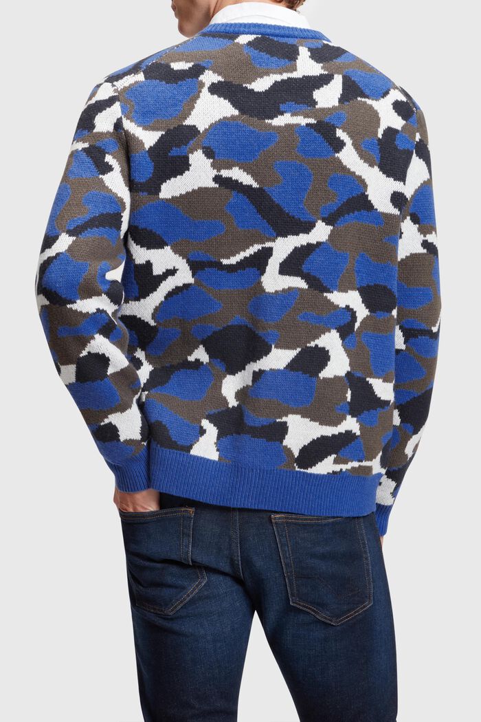 Camouflage-Cardigan
