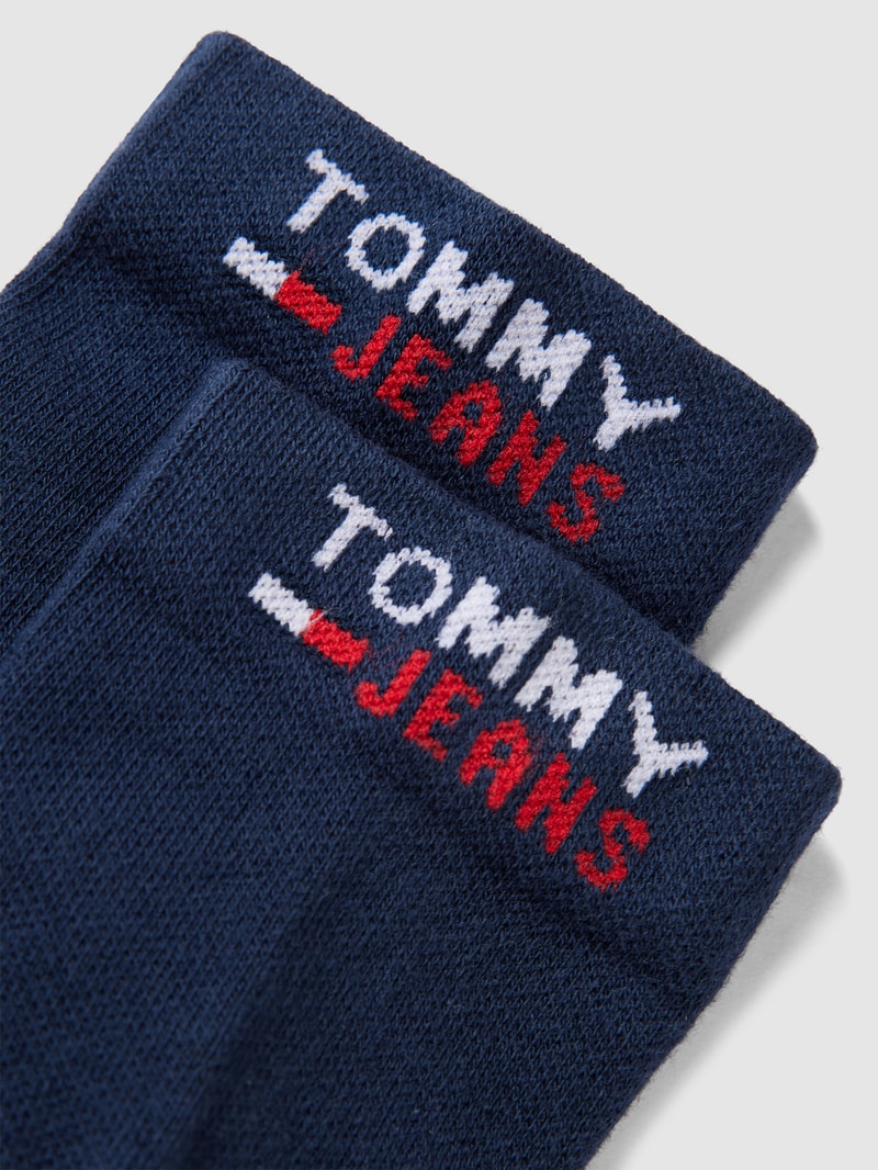 Sneakersocken im 2er-Pack in marineblau