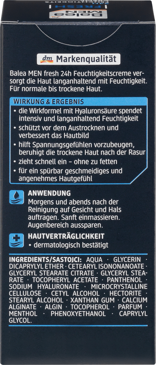 Gesichtscreme Fresh, 75 ml