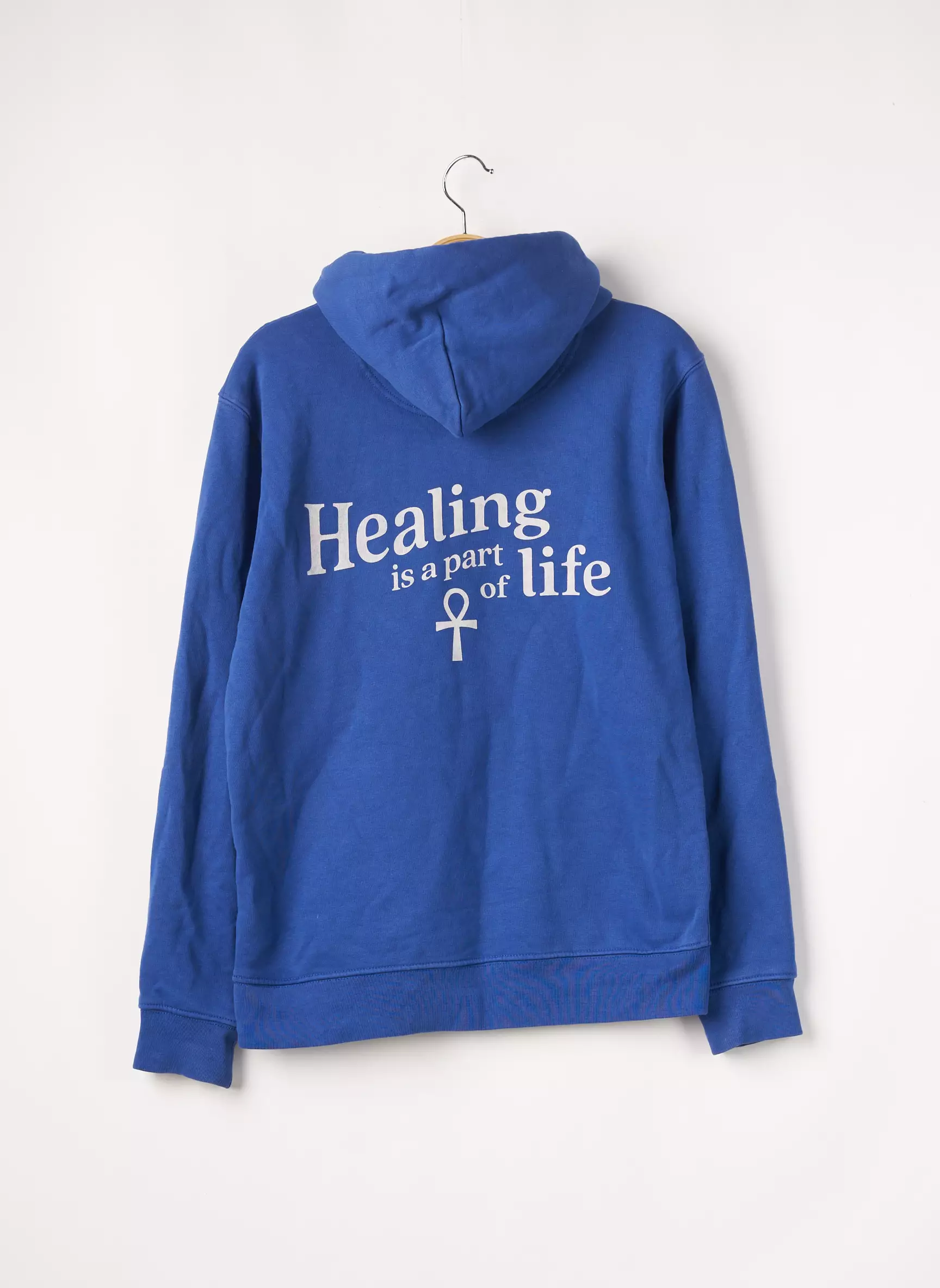 Hierogliph Sweat Capuche Femme couleur bleu