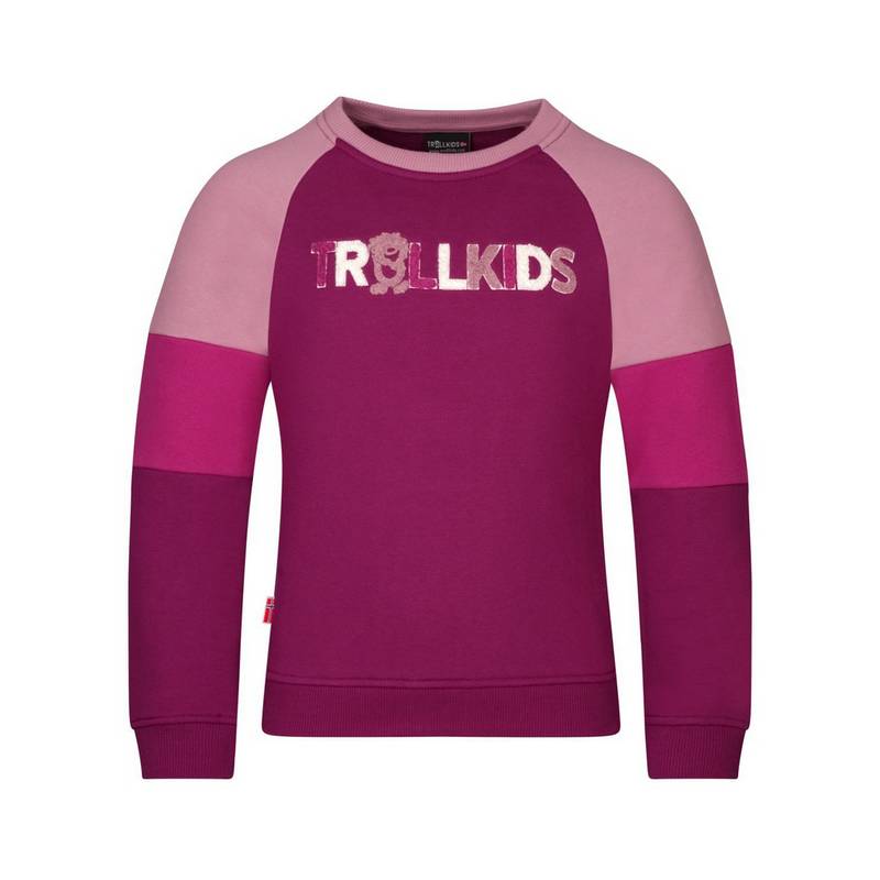Trollkids Trollfjord Sweatshirt Kinder