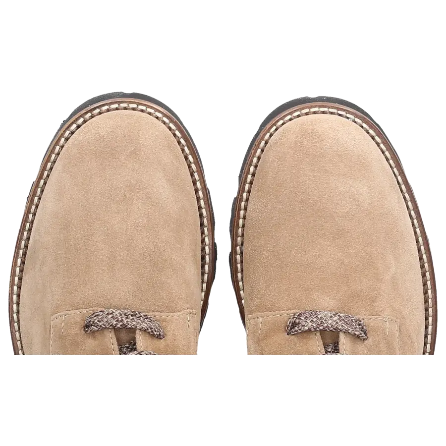 EN AVANT - Stiefeletten 0526 Veloursleder - beige