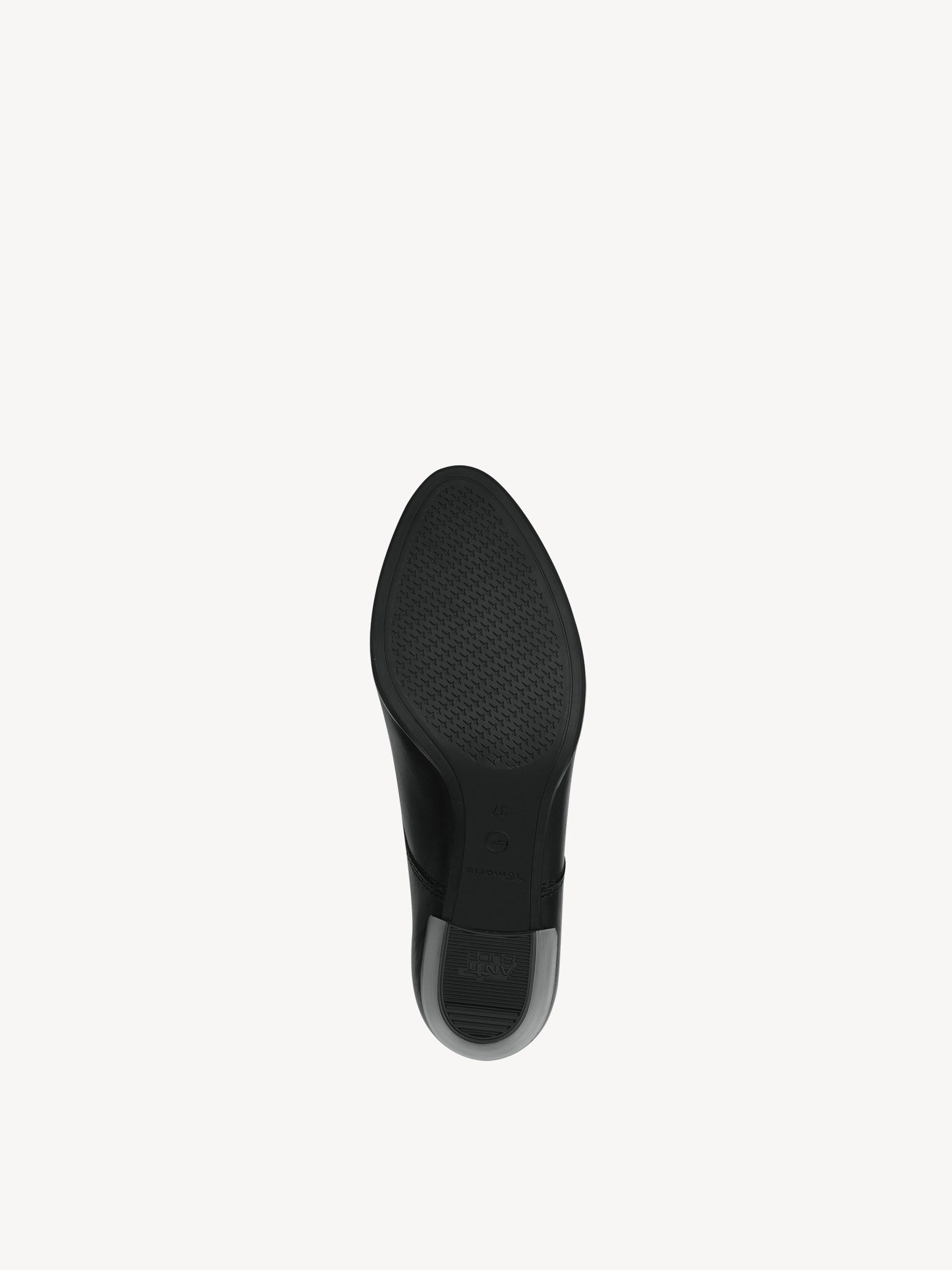 Trotteur en cuir - noir