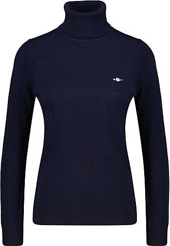 GANT Damen Rollkragenpullover mit Wolle
