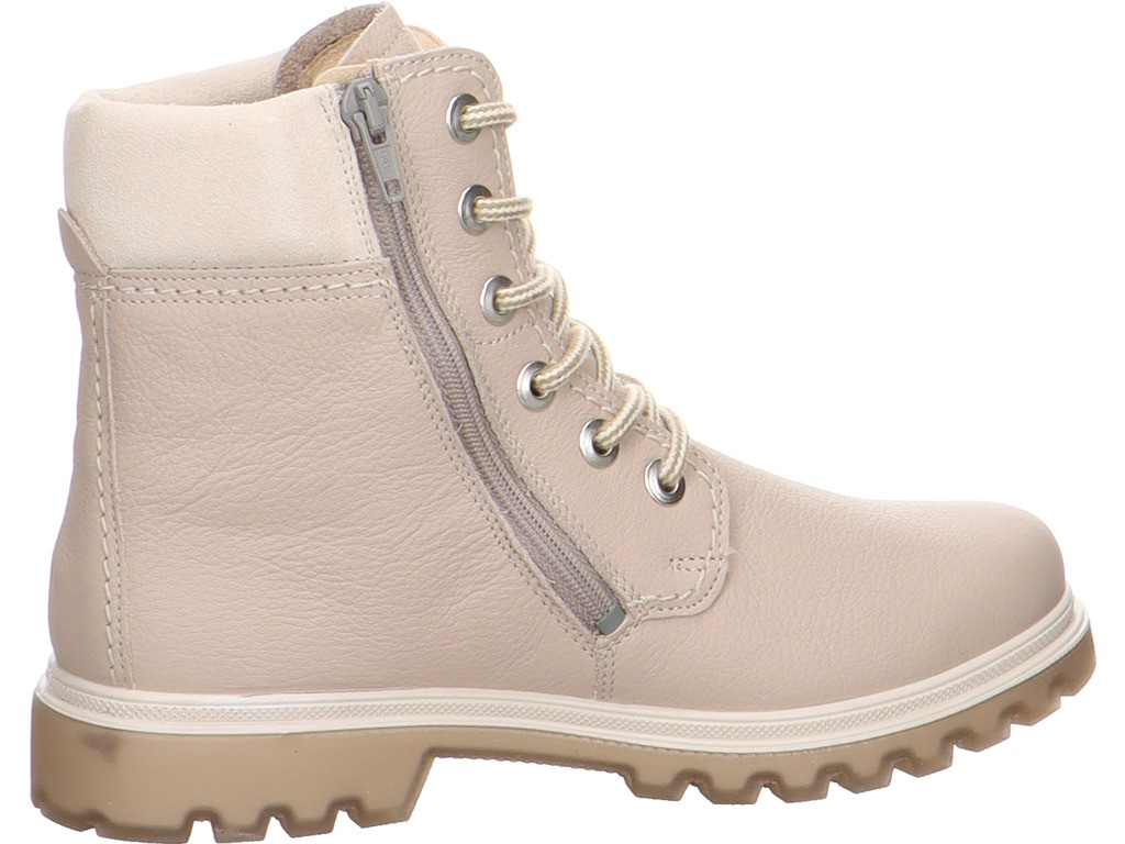 SUPERFIT Stiefeletten taupe Stiefelette Leder - MONTA
