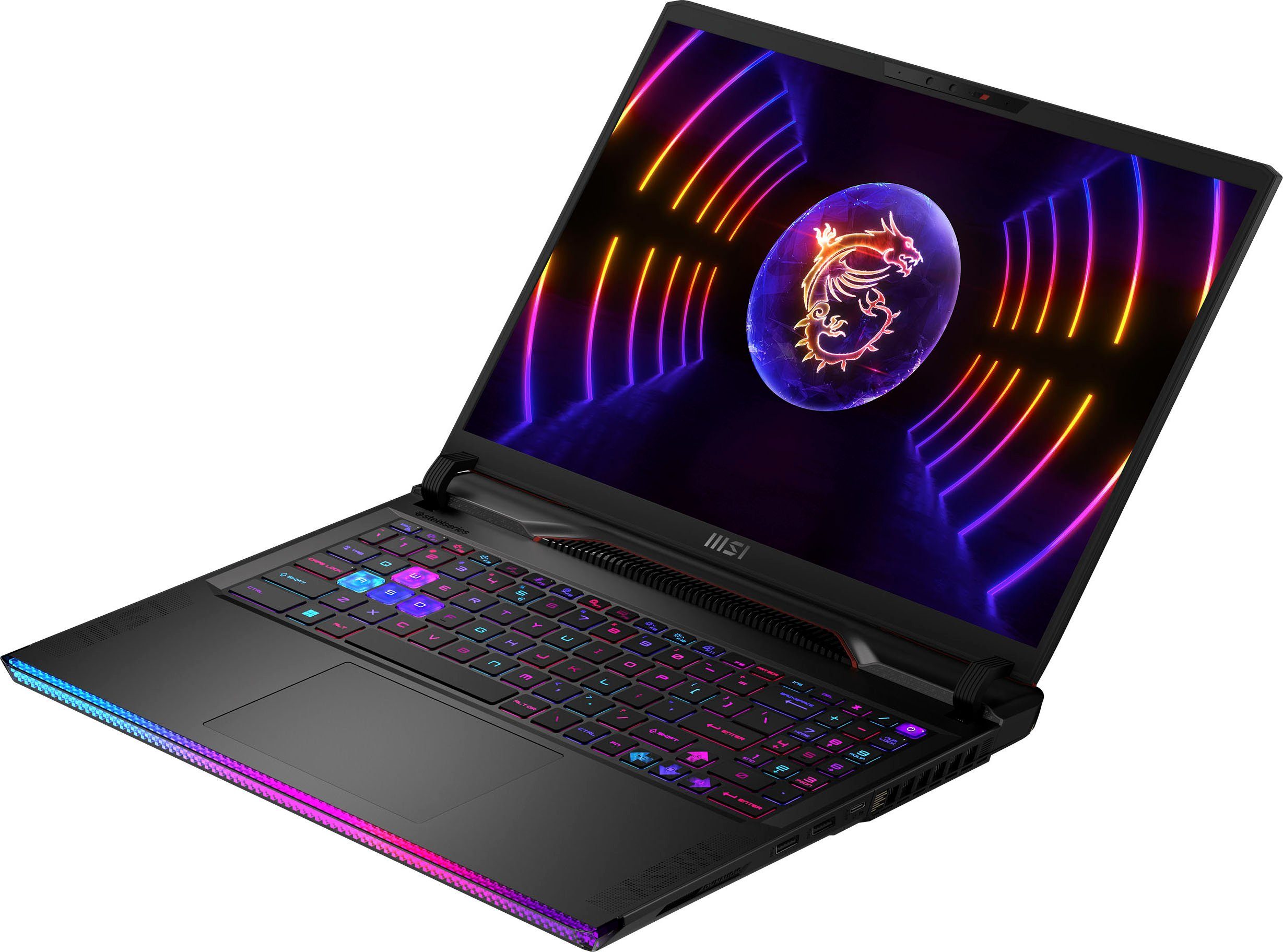 MSI Raider GE68 HX 13VG-037 Gaming-Notebook (40,6 cm/16 Zoll, Intel Core i7 13700HX, GeForce RTX 4070, 2000 GB SSD)