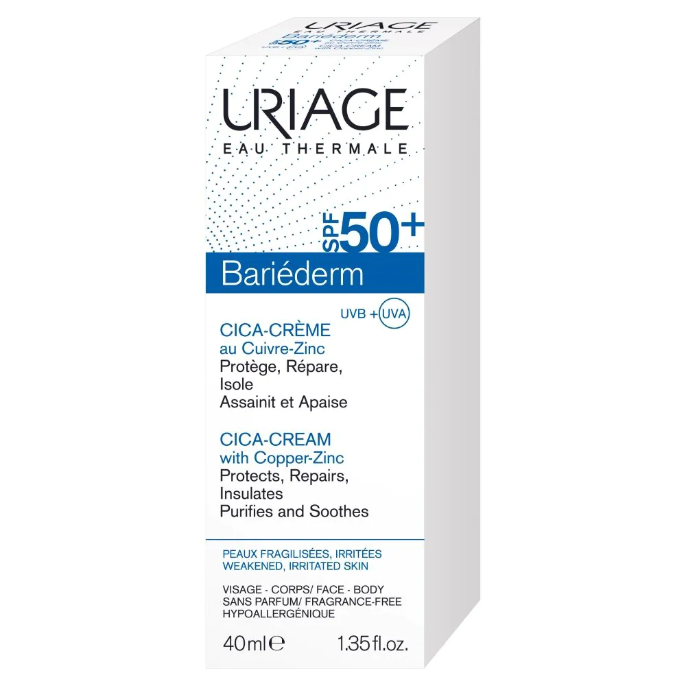 Uriage Bariederm Cica regenerirajuća krema SPF50+