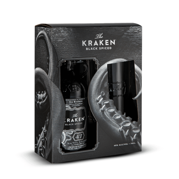 Coffret Kraken 47 Storm + 1 Verre 47%