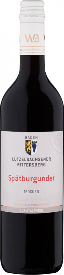 2022 Spätburgunder Lützelsachsener Rittersberg trocken - Winzer von Baden