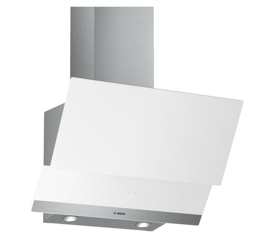 BOSCH Kopffreihaube Edelstahl weiß Wandmontage leise DWK065G20