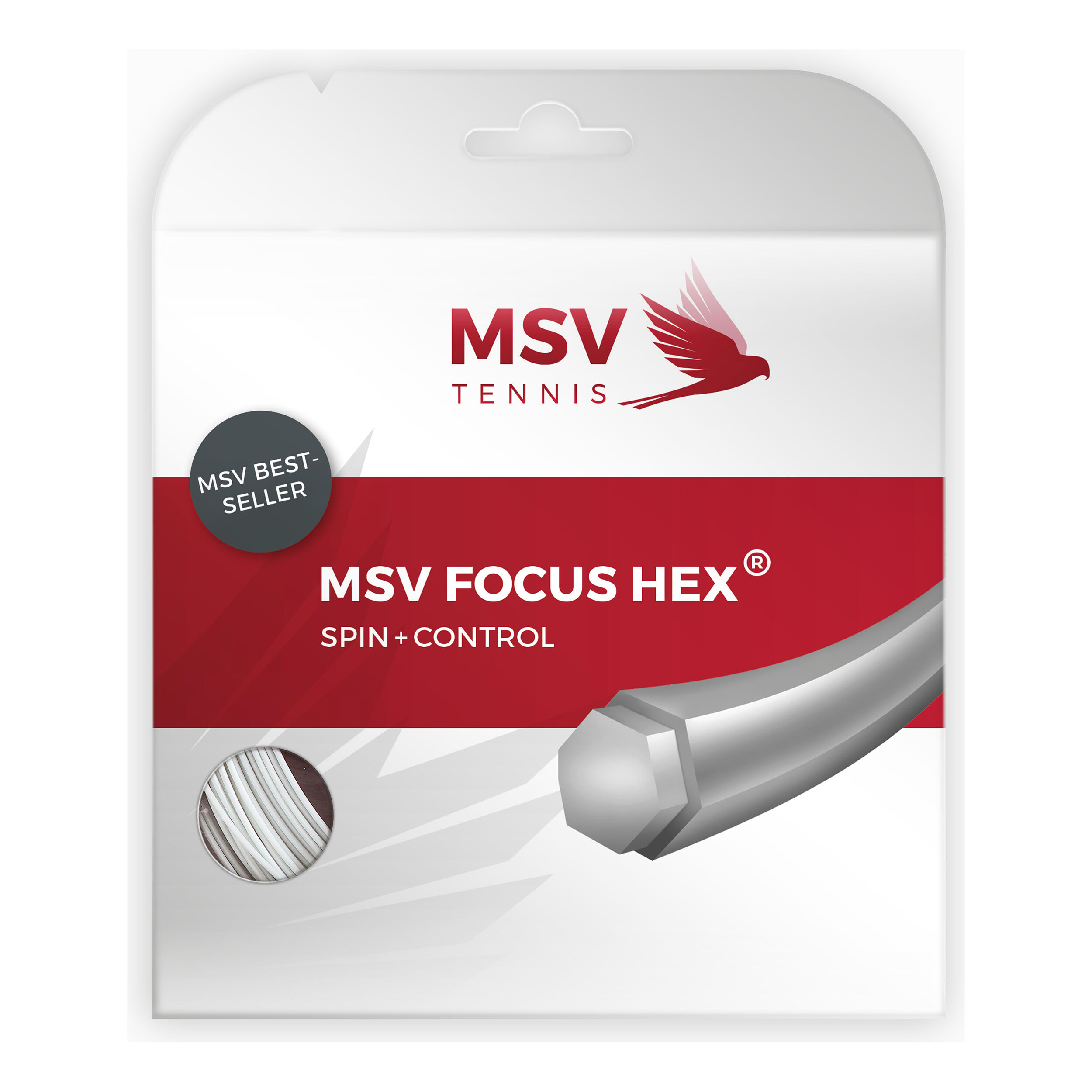 Focus-HEX Saitenset 12m - Weiß