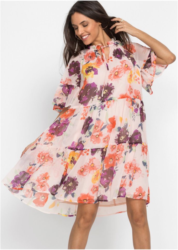 Kleid mit Blütendruck