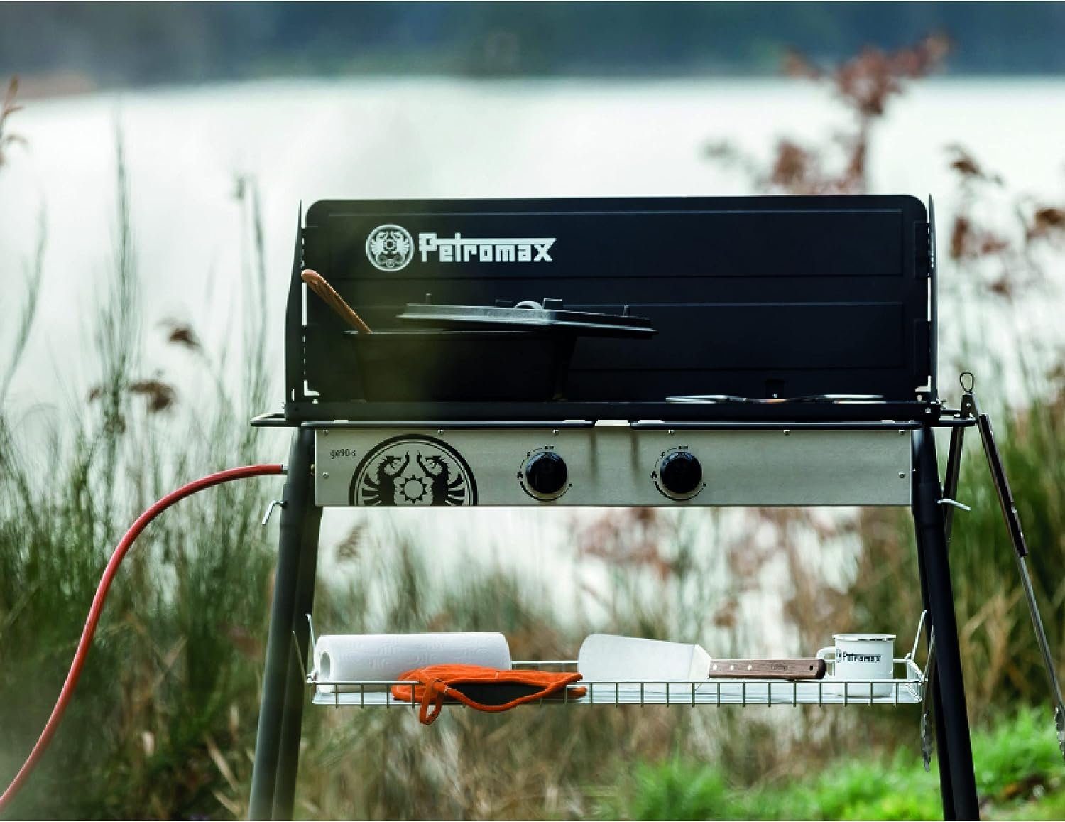 Petromax Gasgrill Petromax Gastisch mit Mehrfachbrenner GE90-s Grill