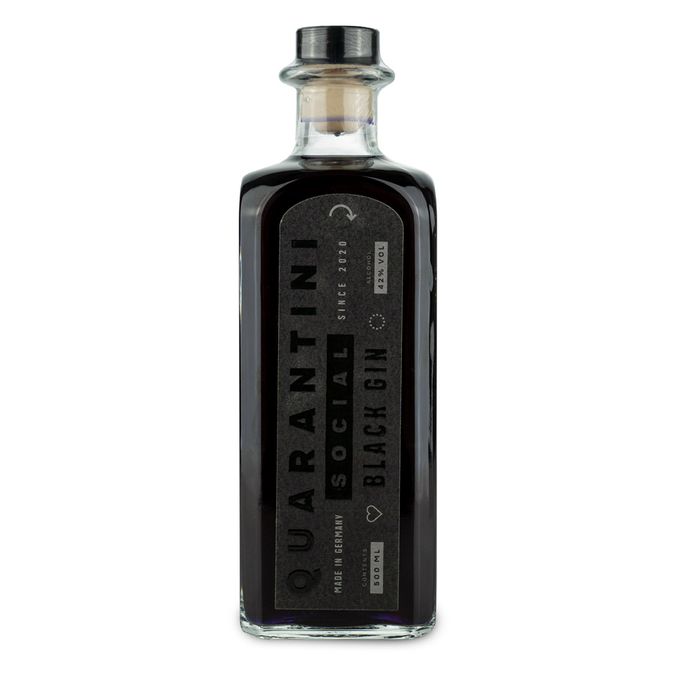 Quarantini Black Gin 0,5l