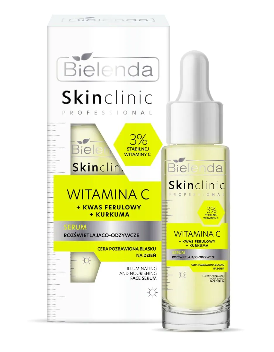„Bielenda Skin Clinic Professional“ švytintis ir maitinamasis vitamino C serumas