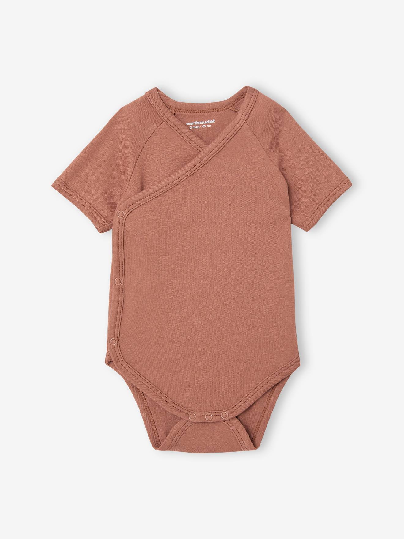 Vertbaudet 7er-Pack Baby Wickelbodys BASICS - mehrfarbig