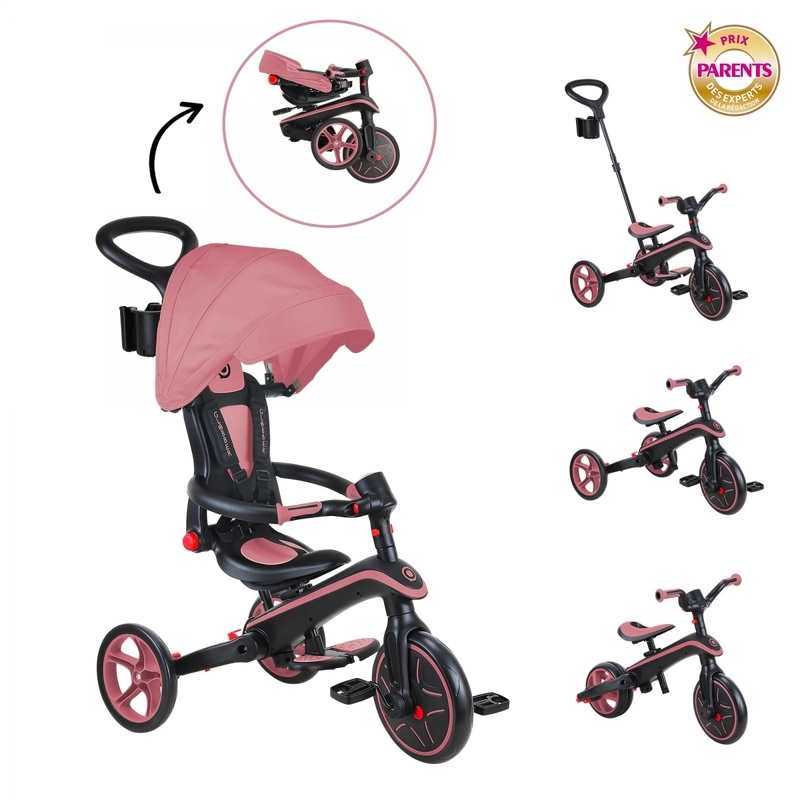 Tricycle EXPLORER 4-en-1 Évolutif & Pliable