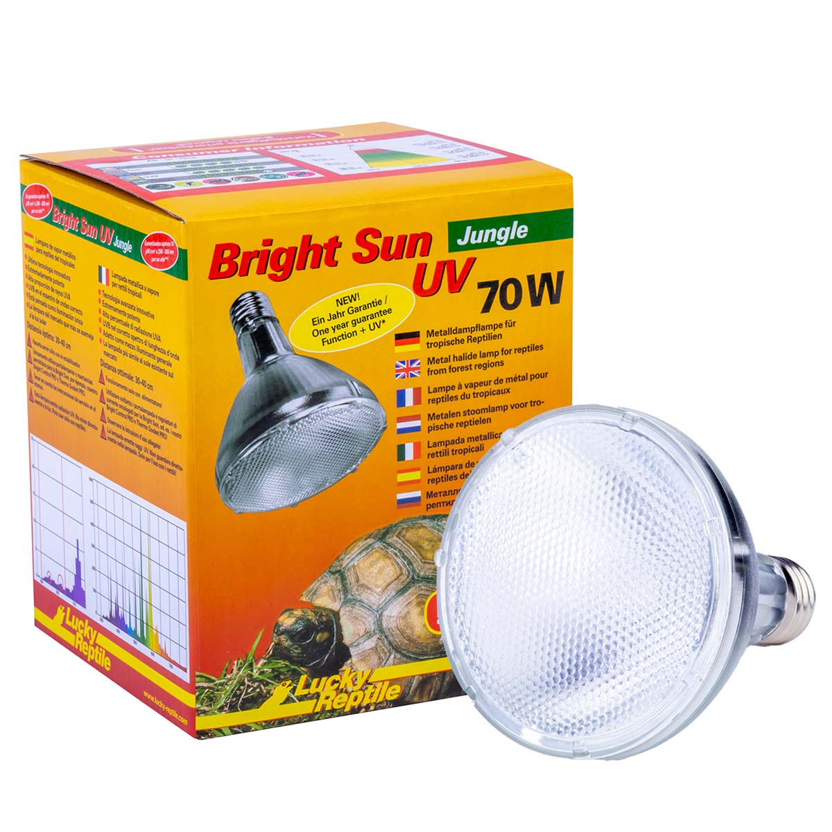 Lucky Reptile Metalldampflampe Bright Sun UV Jungle