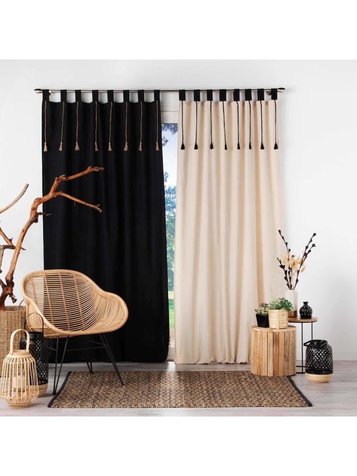 Douceur d’Intérieur Vorhang in beige günstig kaufen onesize