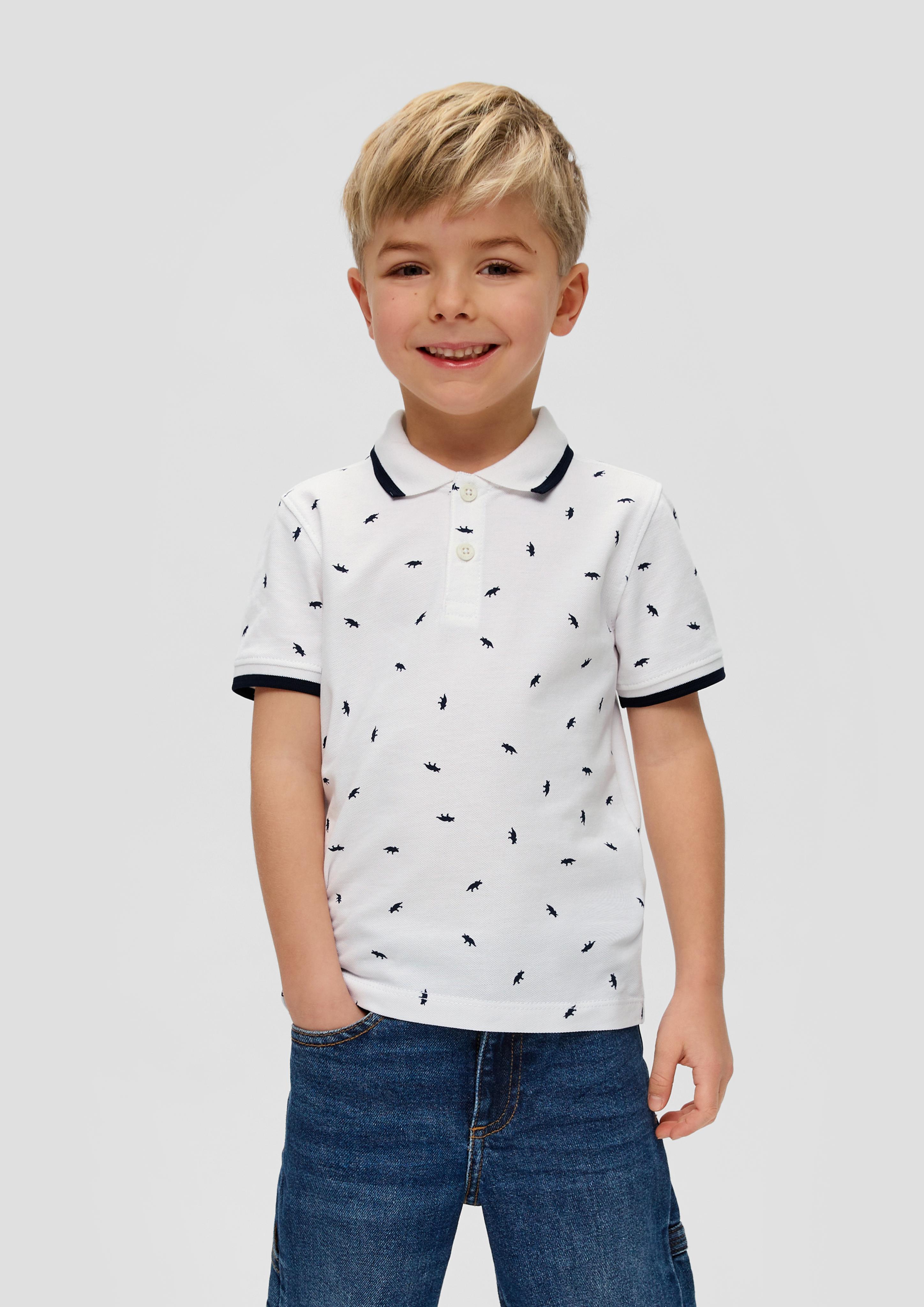 Poloshirt mit Kontrastdetails  2140427-01B2