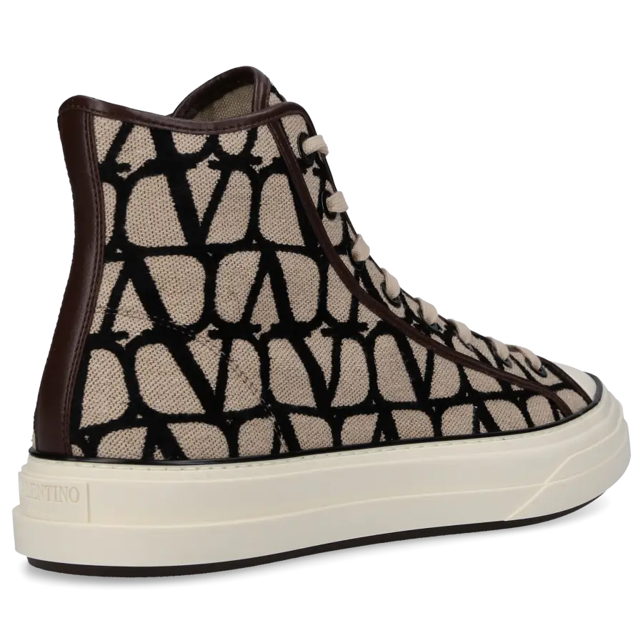 Valentino Garavani - Sneaker high TOTALOOP Canvas - schwarz
