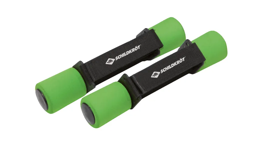 Schildkröt-Fitness - Soft Hantel Set, 2 x 0,5 kg, Schwarz-Anthrazit, in Tragetasche